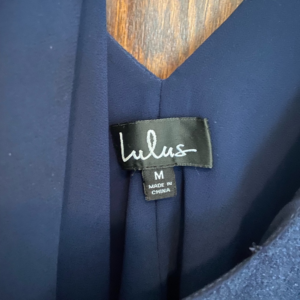 Navy Blue Lulus Mini Dress